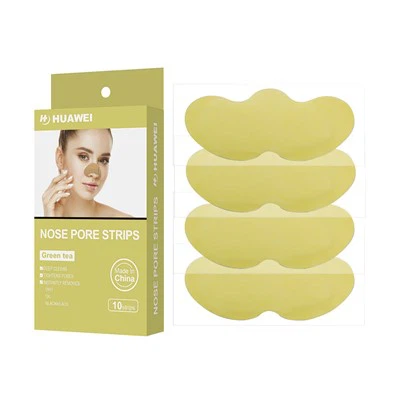 Bandes de nez noir de nettoyage en profondeur du charbon de bois